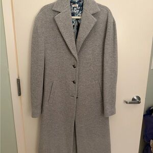 Faherty Gray Pea Coat